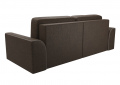 Прямой диван «Вилсон» (рогожка/коричневый) белый от компании «Фран мебель» – 3 фото