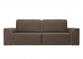 Прямой диван «Вилсон» (рогожка/коричневый) белый от компании «Фран мебель» – 4 фото