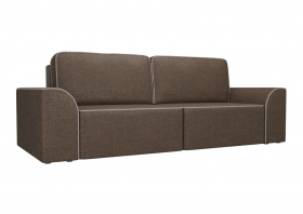 Прямой диван «Вилсон» (рогожка/коричневый)