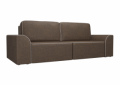 Прямой диван «Вилсон» (рогожка/коричневый) белый от компании «Фран мебель» – 1 фото