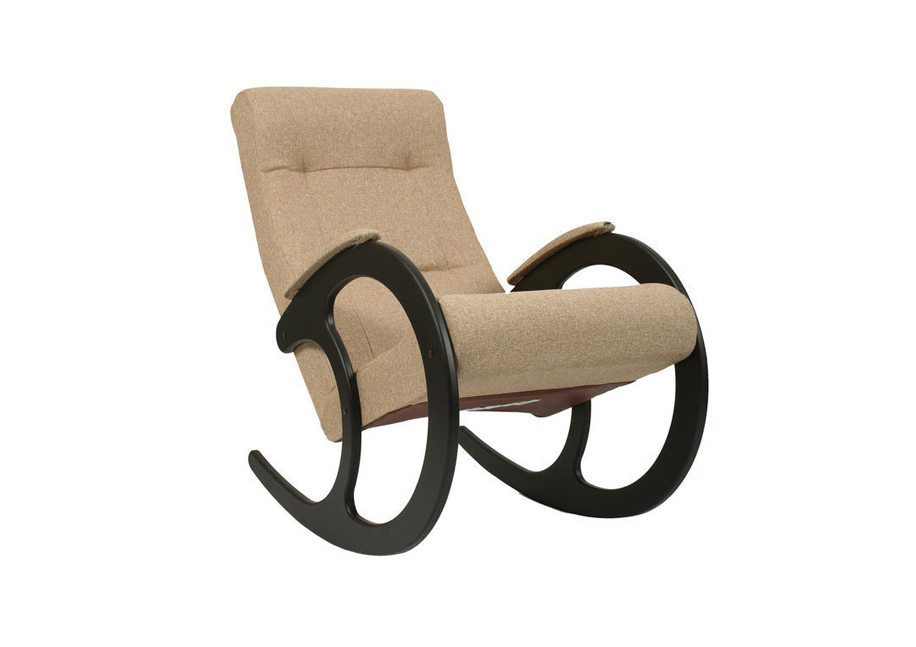 Кресло-качалка «Модель 3» белый от компании «Фран мебель» – 1 фото