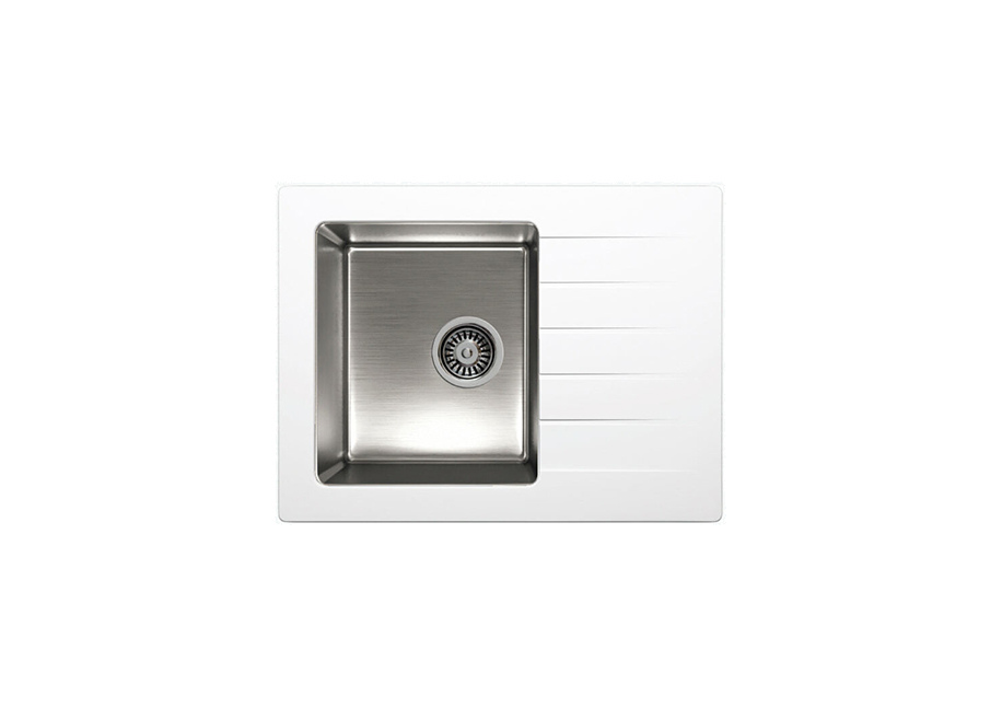 Мойка Tolero Twist TTS-660 №923 (белый №923) белый от компании «Фран мебель» – 1 фото
