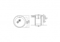 Мойка ROTONDO EC146 KUPPERSBERG белый от компании «Фран мебель» – 2 фото