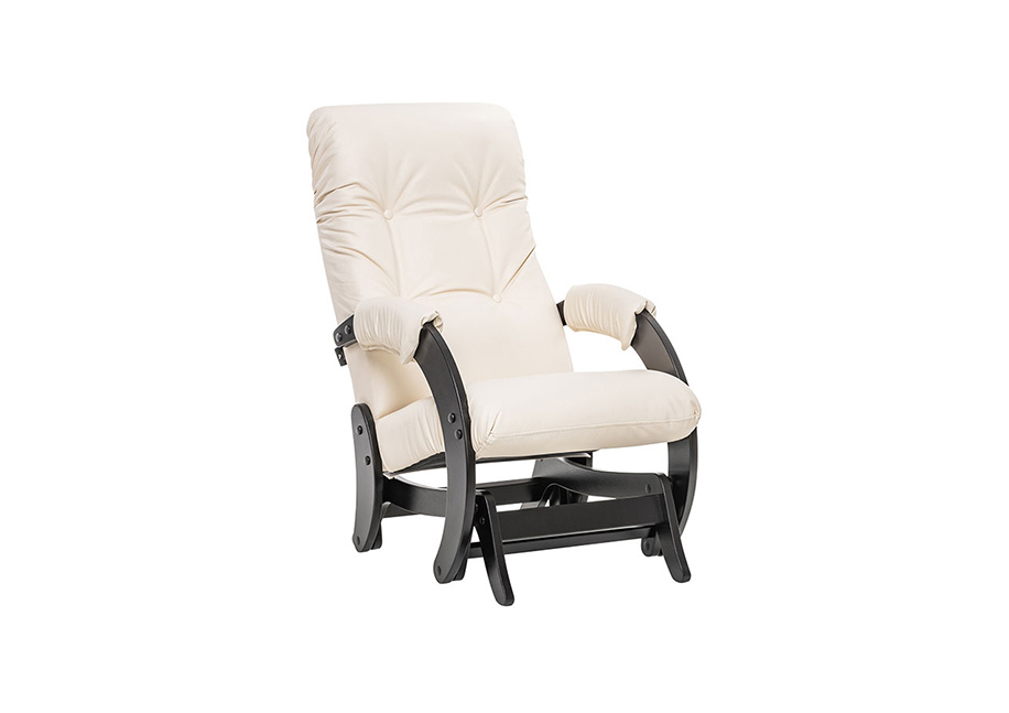 Кресло-глайдер Модель 68 (Dundi 112) белый от компании «Фран мебель» – 1 фото