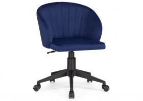 Компьютерное кресло Пард / бархат H-60 темно-синий