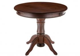 Деревянный стол Павия 90 (орех с коричневой патиной)