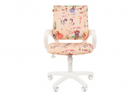 Кресло CHAIRMAN KIDS 103 (ткань принцессы) белый от компании «Фран мебель» – 2 фото