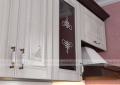 Кухня «Беларусь» (Сергия) угловая левая белый от компании «Фран мебель» – 2 фото