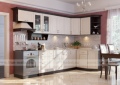 Кухня «Беларусь 3» (Сергия) угловая левая белый от компании «Фран мебель» – 1 фото