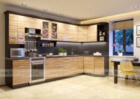 Кухня «Сакура 4» (Вики) угловая левая