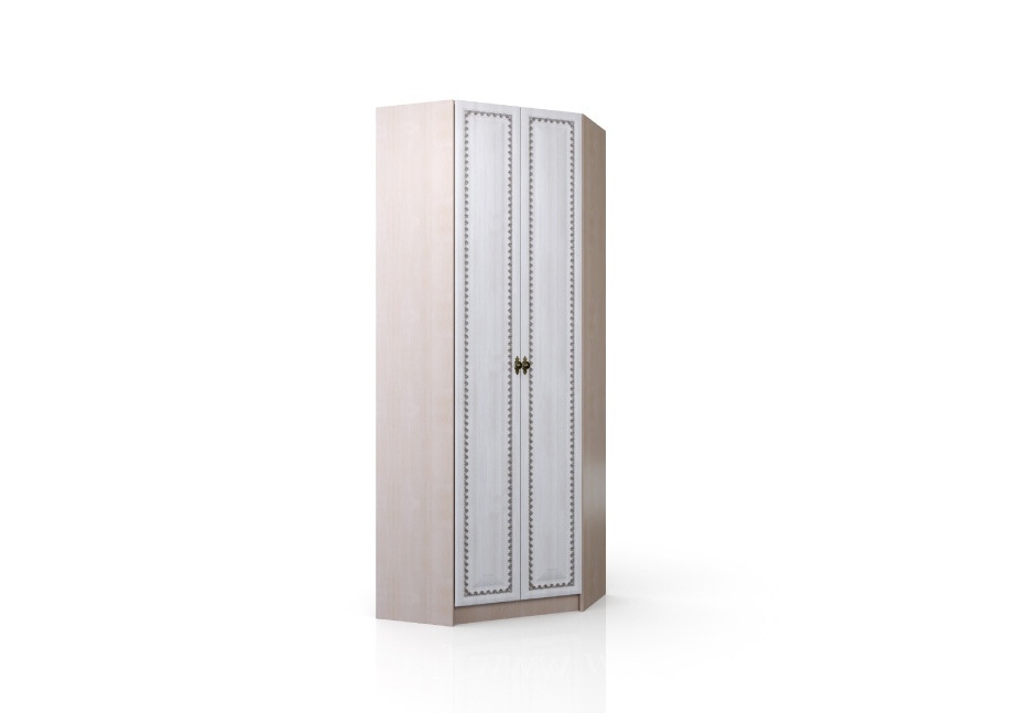 Шкаф угловой СВ-421 «Эльза» (Классика) крем белый от компании «Фран мебель» – 1 фото