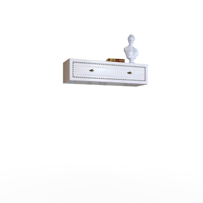 Полка СВ-428 «Эльза» (Классика) крем белый от компании «Фран мебель» – 1 фото
