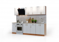 Кухня «София 4х2» (Бостон) белый от компании «Фран мебель» – 2 фото