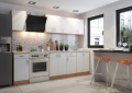 Кухня «София 4х2» (Бостон) белый от компании «Фран мебель» – 1 фото