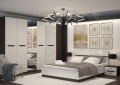 Спальня «Вегас» (Ангстрем) белый от компании «Фран мебель» – 1 фото
