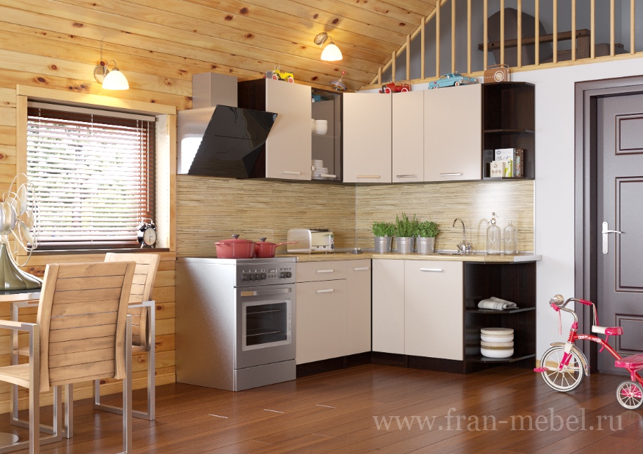 Кухня «Арина 31» (Стиль) белый от компании «Фран мебель» – 1 фото